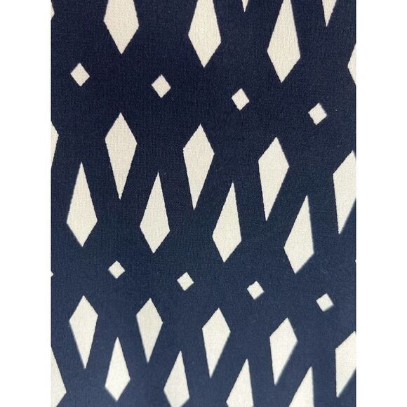 Joseph Ribkoff Black Tan Pants Size 10 Pull On Bell Flare Leg Geometric $170 NEW - Picture 10 of 14